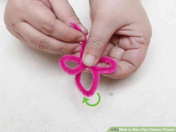 Image intitulée Faire la Pipe Cleaner Fleurs Étape 3